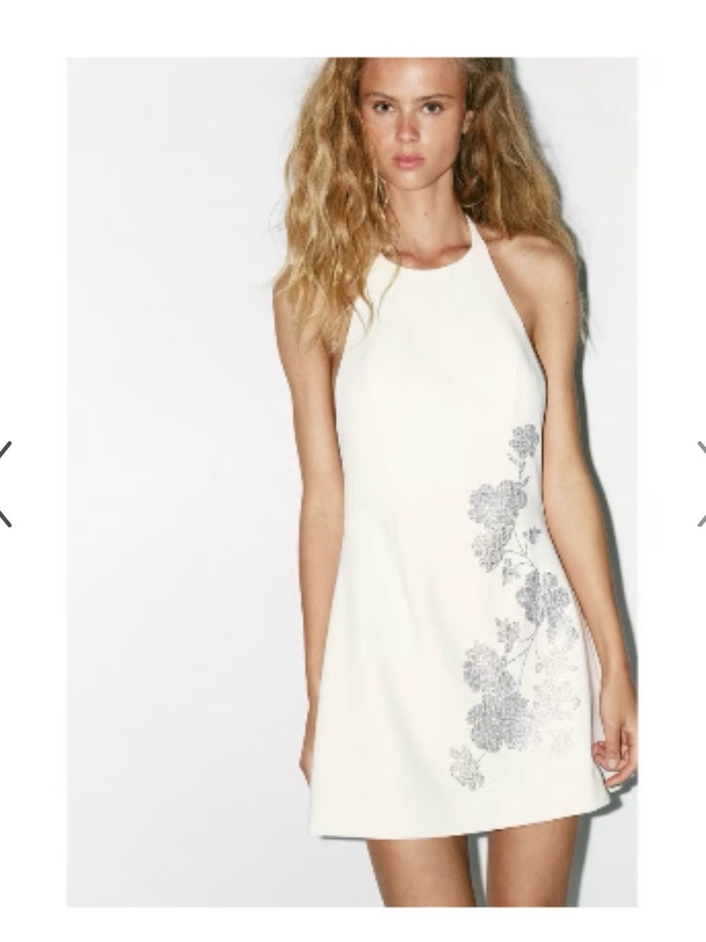Zara halter dress